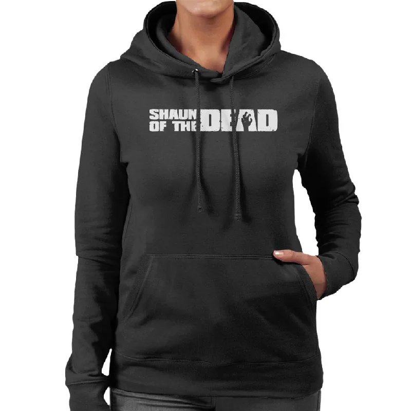 Shaun of the Dead Logo Women's Hooded Sweatshirt Hoodie with Patch Decorative Personalized Shaun of the Dead Logo Women's Hooded Sweatshirt Hoodie with Patch Decorative Personalized