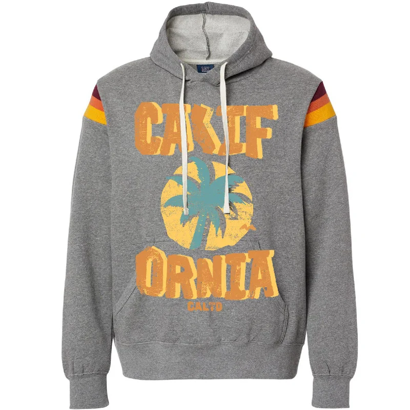 Sunset California Love Hoodie Hoodie with Slim Fit Tailored Modern