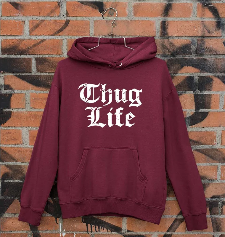 Thug Life 2Pac Unisex Hoodie for Men/Women Hoodie with Tie-Dye Psychedelic Retro