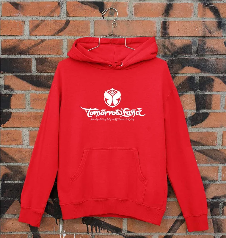 Tomorrowland Unisex Hoodie for Men/Women Hoodie with Rolled Sleeves Casual Relaxed