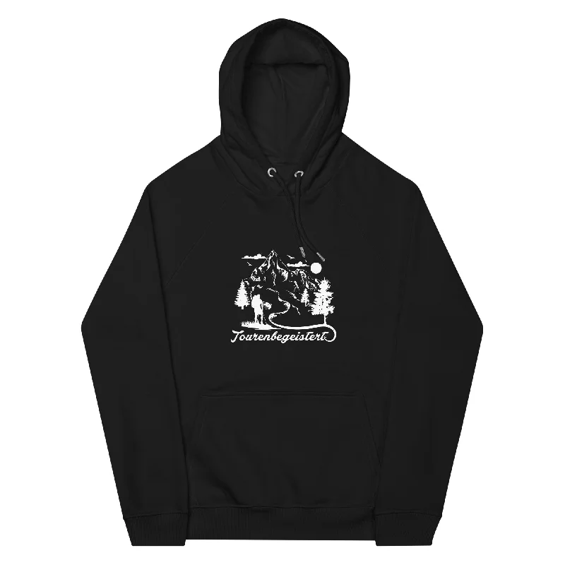 Tourenbegeistert - Unisex Premium Organic Hoodie Hoodie with Crew Neck Simple Timeless