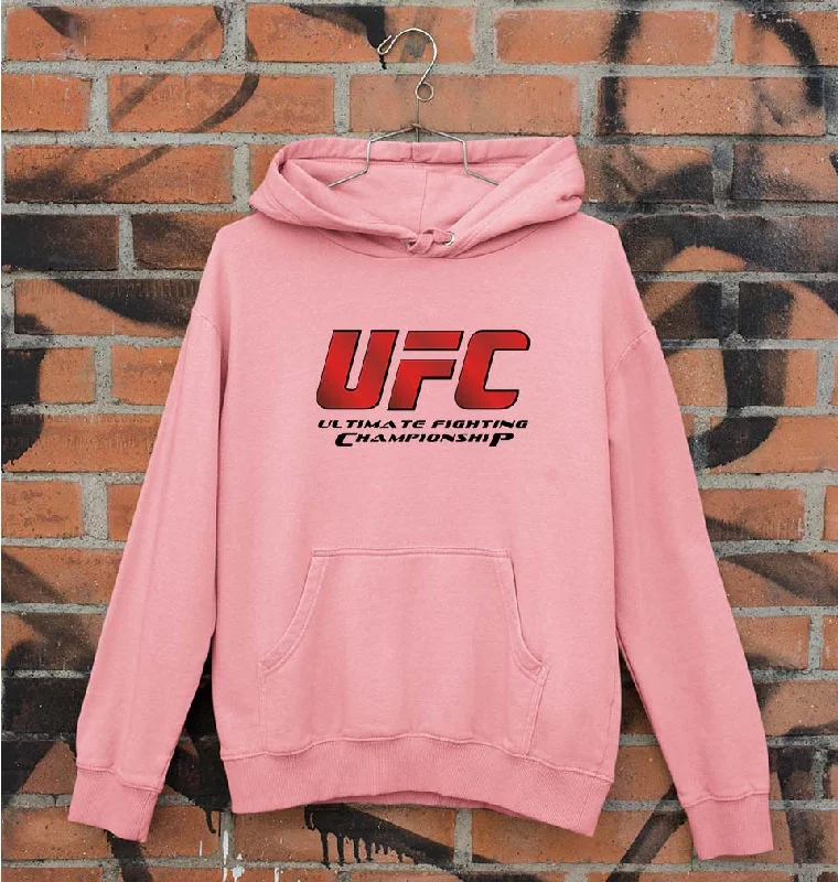 UFC Unisex Hoodie for Men/Women Hoodie with Hem Detail Decorative Unique