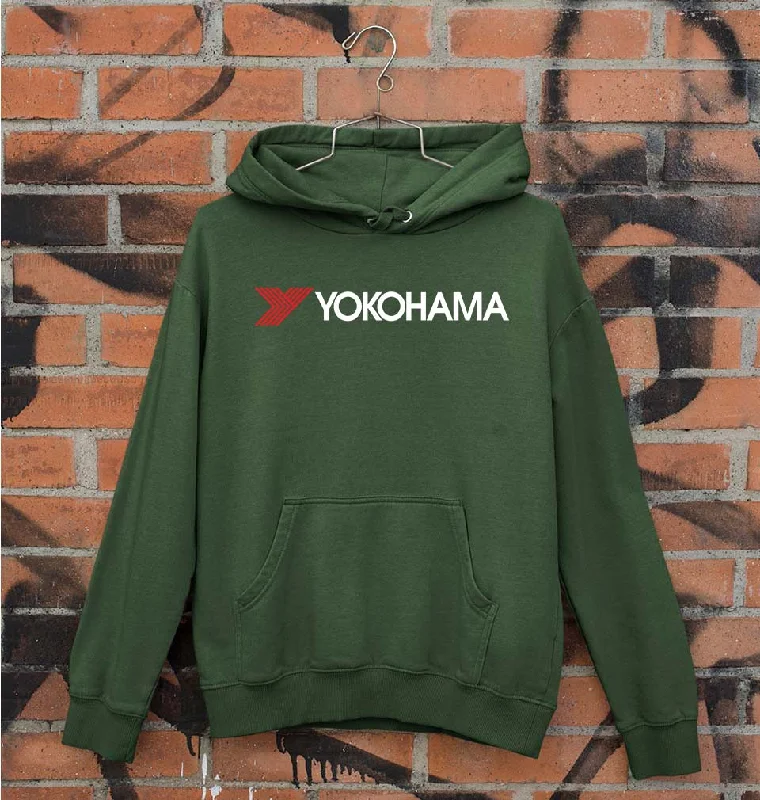 Yokohama Unisex Hoodie for Men/Women Hoodie with Lining Warm Insulated