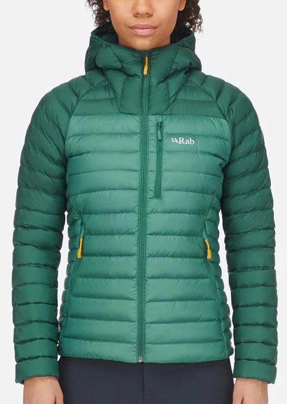 Rab Women's Microlight Alpine Jacket Elasticated Jacket Padded Jacket Insulated Jacket