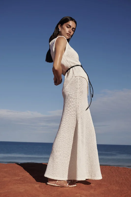 ALTHEA OFF WHITE MAXI SKIRT summer skirt style