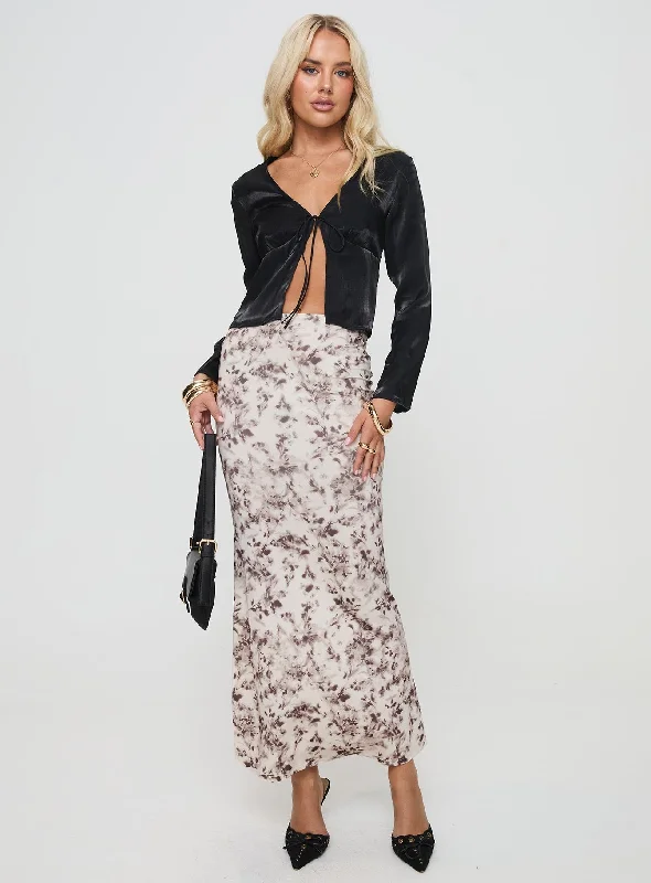 Della Valle Maxi Skirt Multi a-line skirt cut