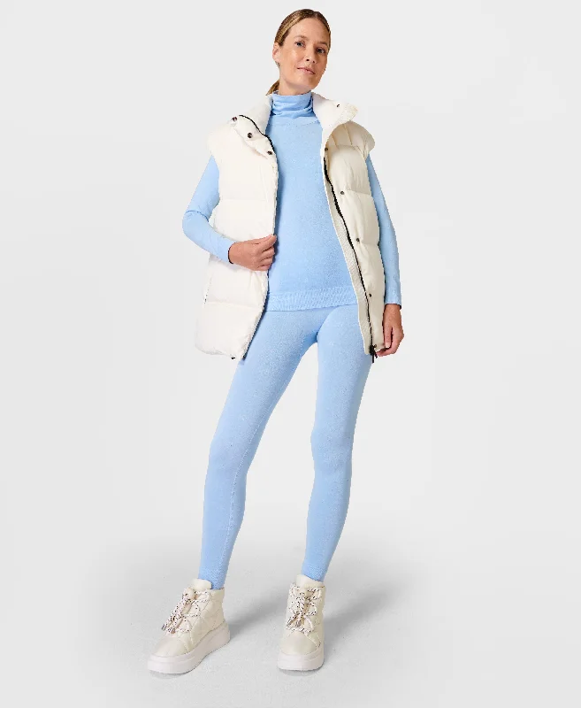 Modal Logo Base Layer Legging Sb9371 Filter-Blue Trendy Sports Performance Leggings