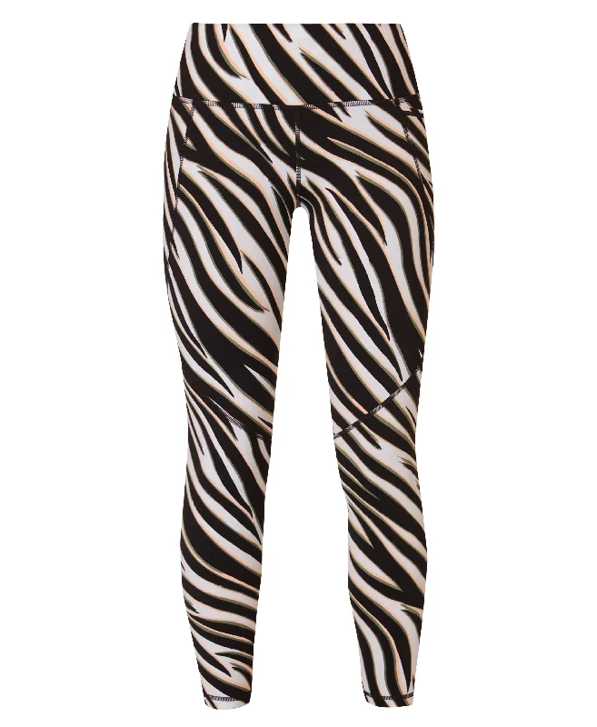 Power 7/8 Workout Leggings Sb5400a 78 Black-Waved-Zebra-Pr Fashionable Stretchy Fit Leggings Power 7/8 Workout Leggings Sb5400a 78 Black-Waved-Zebra-Pr Fashionable Stretchy Fit Leggings