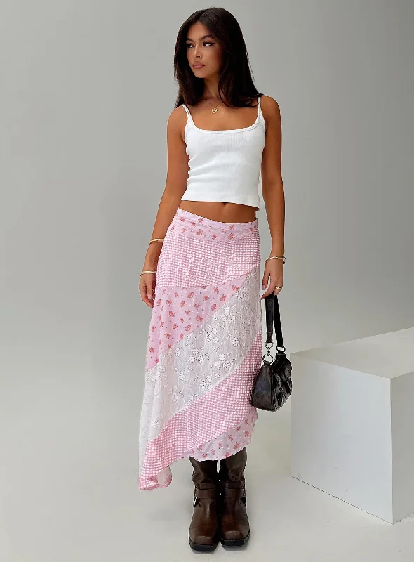 Rennar Maxi Skirt Multi breathable skirt fabric