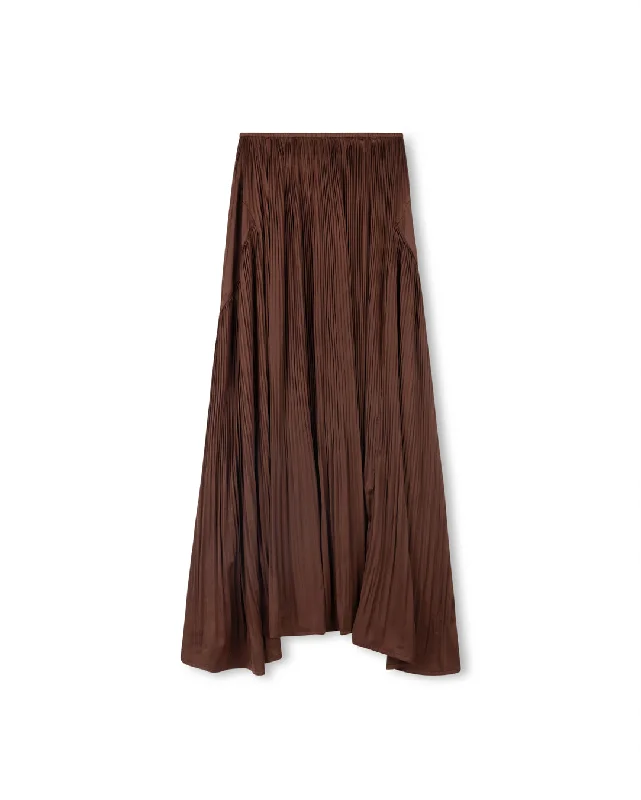 Satin Flowy Maxi Skirt lace skirt intricate