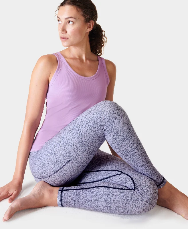 Soft Sculpt 7/8 Yoga Leggings Sb6916a 78 Purple-Textural-Mist Trendy Faux Suede Leggings Soft Sculpt 7/8 Yoga Leggings Sb6916a 78 Purple-Textural-Mist Trendy Faux Suede Leggings