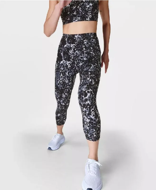 Power Cropped Workout Leggings Sb4564ap Grey-Dapple-Print Comfortable Full-Body Compression Leggings Power Cropped Workout Leggings Sb4564ap Grey-Dapple-Print Comfortable Full-Body Compression Leggings