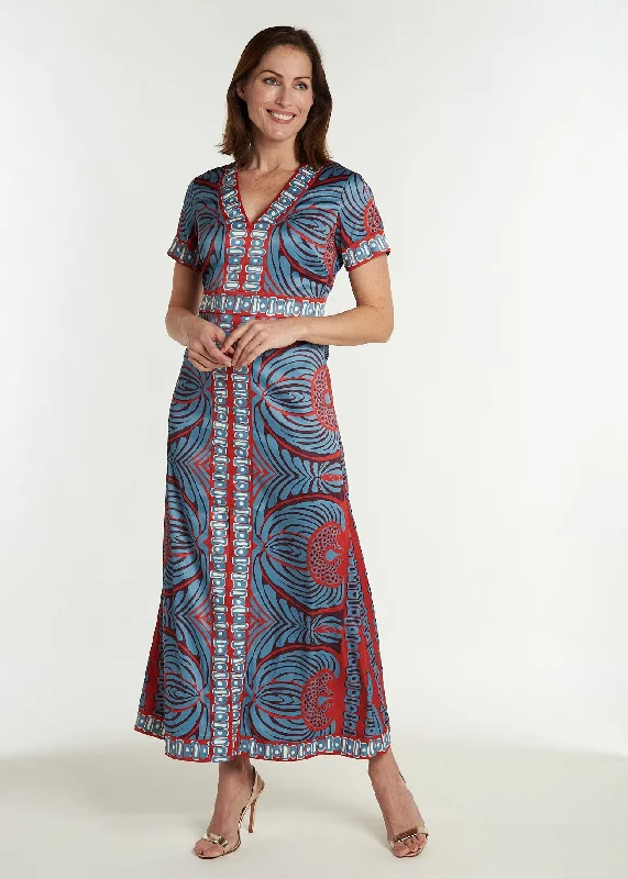Leland Dress - Frangipani Plum