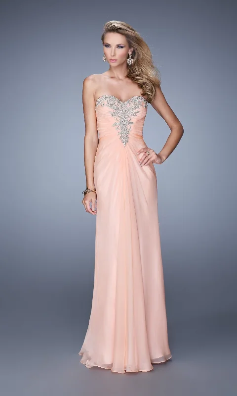 Long Formal La Femme Dress 21214