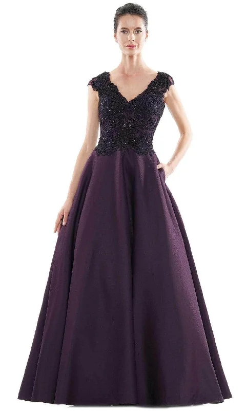 Marsoni by Colors - Lace Applique Ballgown MV1088