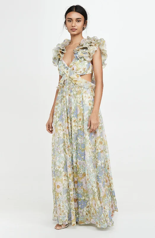 Super Eight Ruffle Gown by Zimmermann