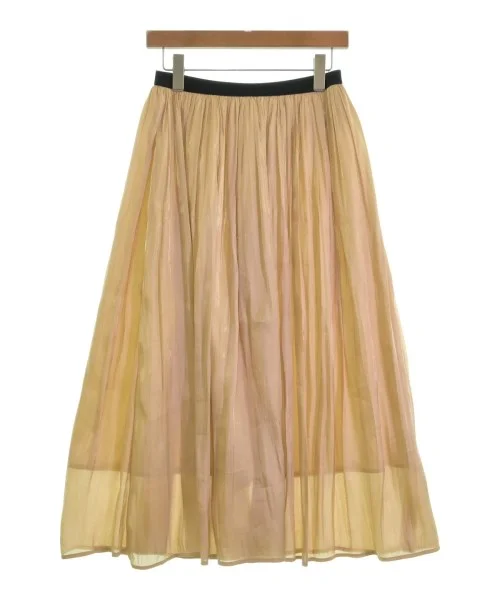 ROSE BUD Long/Maxi length skirts silk skirt lustrous