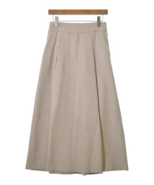 SLOBE IENA Long/Maxi length skirts silk skirt smooth