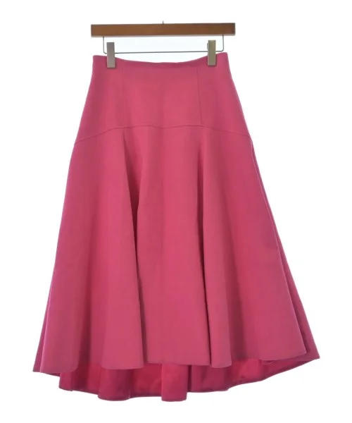 ESTNATION Long/Maxi length skirts satin skirt smooth