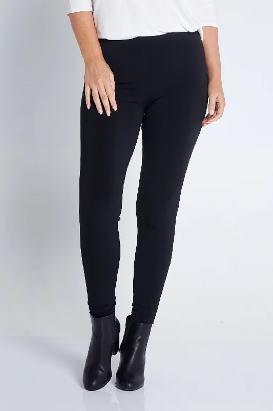 Jocelyn Leggings - Black Comfortable Workout Fitness Leggings