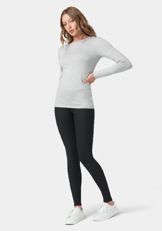 Tall Bronx Ribbed Leggings Trendy Tie-Dye Leggings