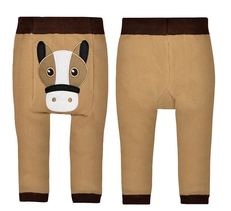 Flicka Pony Baby Leggings Cozy Reflective Detail Leggings