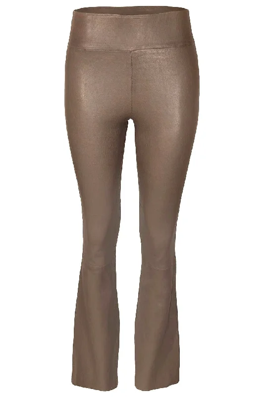 Ankle Flare Legging - Grey Cozy Workout Performance Leggings