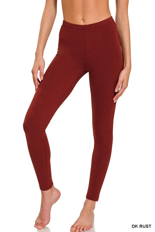Better Cotton Full Length Leggings Elegant Full-Body Leggings