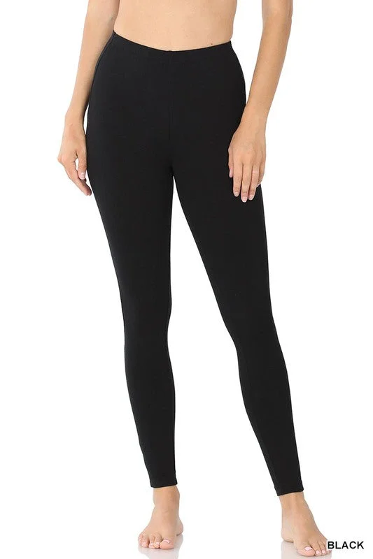Cotton Full Length Leggings Trendy Digital Print Leggings