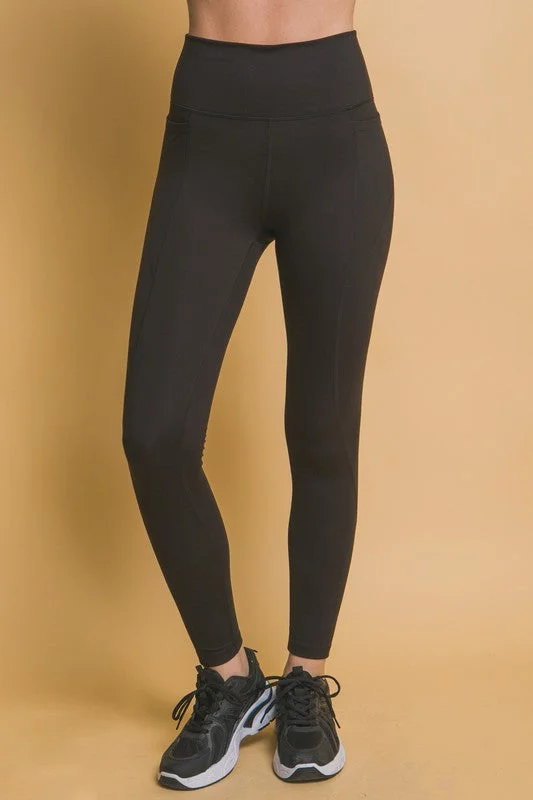 Love Tree High Waist Leggings with Side Pockets Stylish Pockets Active Leggings