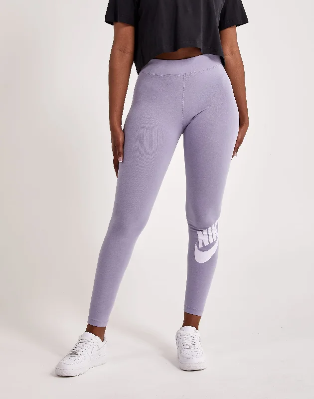 Nike Essential Futura Leggings Comfortable Power Mesh Leggings