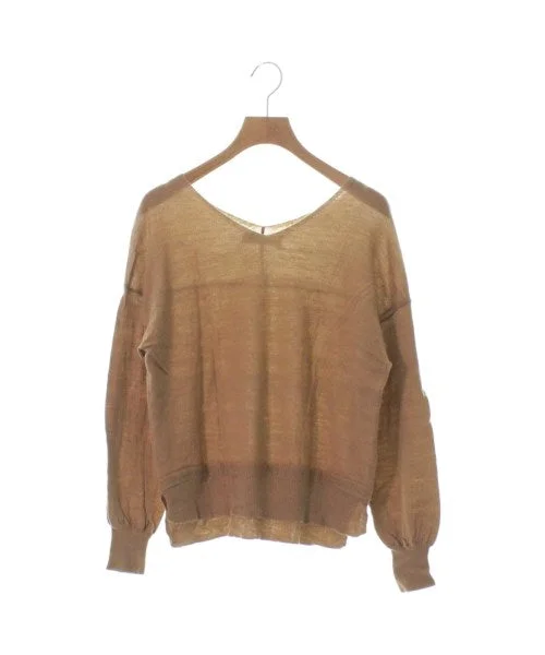 nano UNIVERSE Sweaters Chenille Brocade Lace