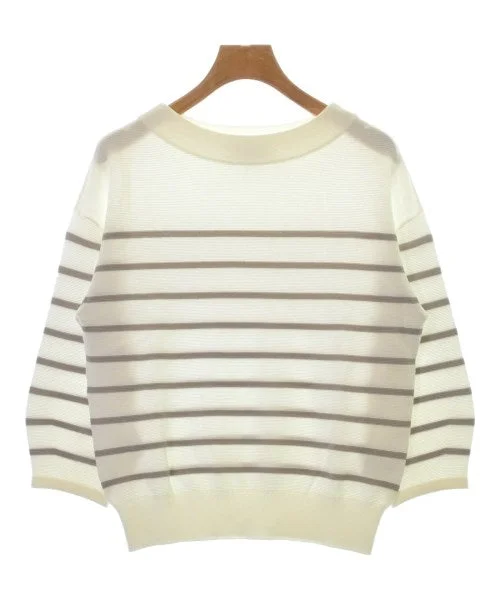 UNTITLED Sweaters Turtle Neck Boat Neck Asymmetrical Neck