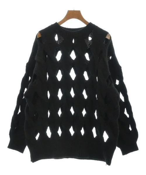 Lily Brown Sweaters Beaded Sweater Sequined Faux Fur