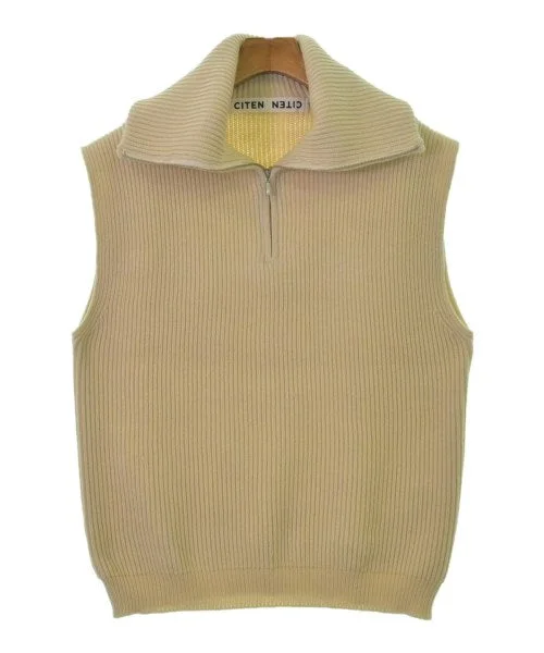CITEN Sweaters Houndstooth Herringbone Solid