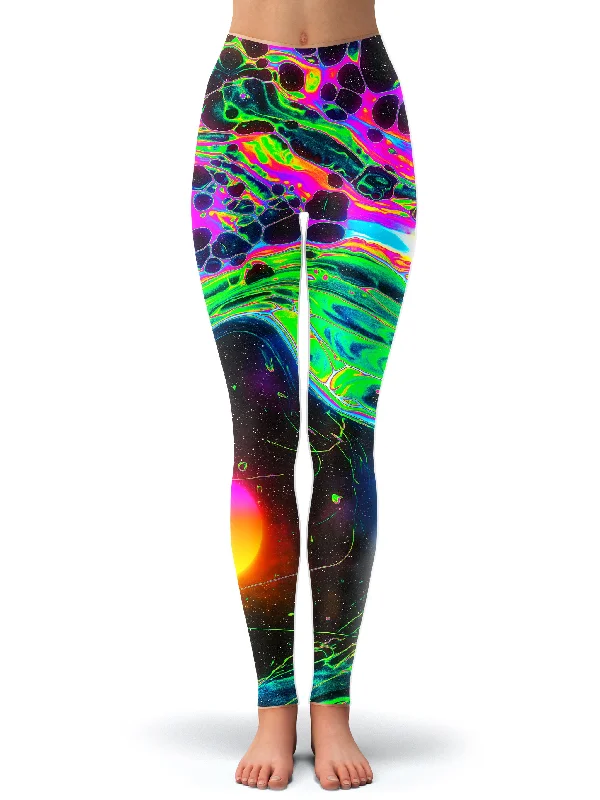 Dream Molecule Leggings Comfortable Workout Fitness Leggings