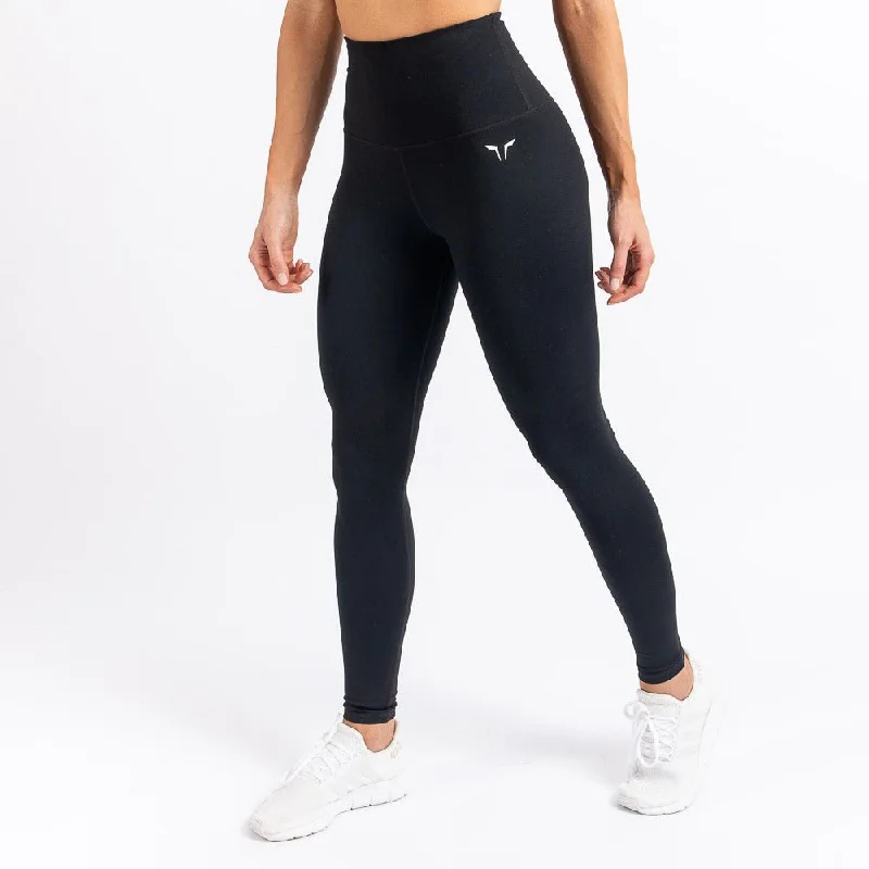 Hera High-Waisted Leggings - Black Comfortable Cold Weather Leggings