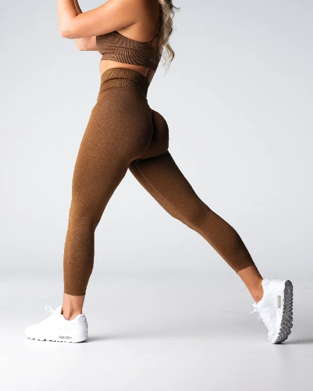 Mocha Shape Seamless Leggings Stylish Sporty Performance Leggings