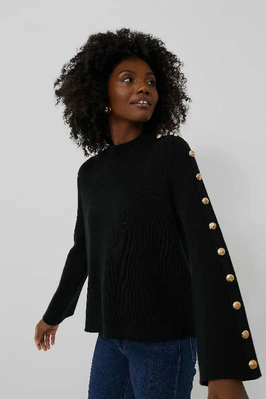 Noir Monroe Sweater Open Front Closed Front Wrap Front