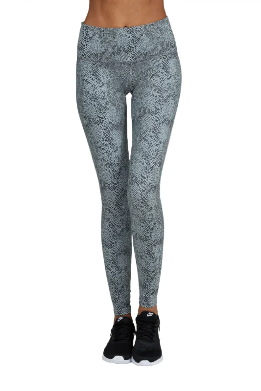 Noli Yoga Gloss Legging Python Trendy Minimalist Leggings