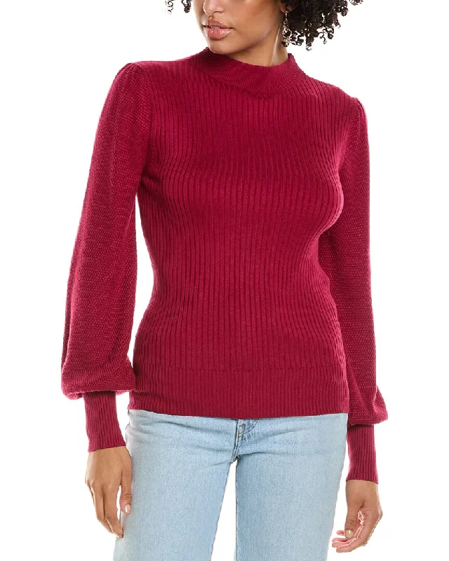 Trina Turk Collins Sweater Fitted Loose Oversized