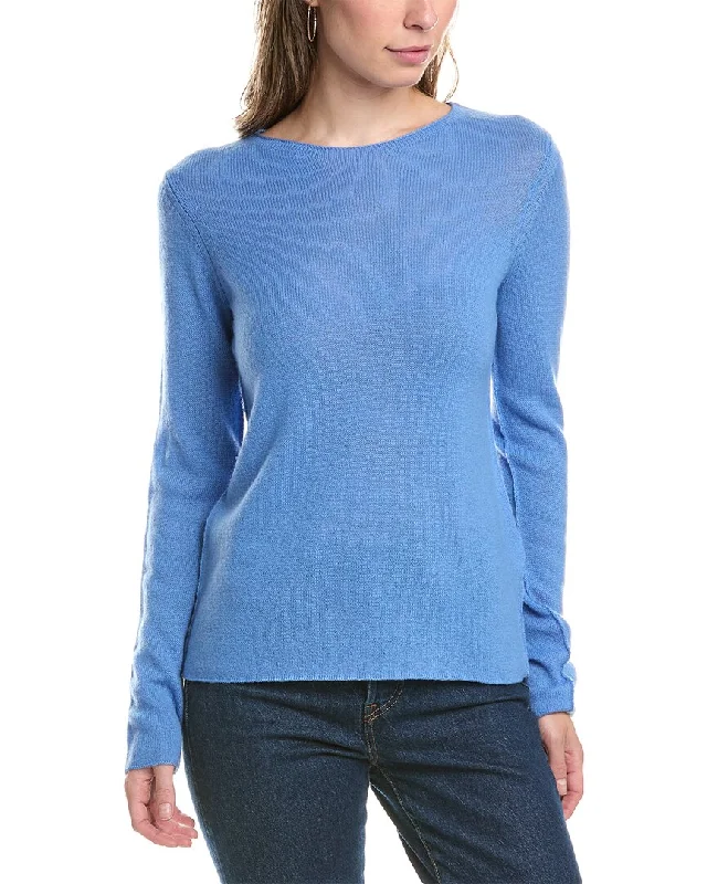 Vince Trimless Wool & Cashmere-Blend Sweater Welt Pockets Slit Pockets Flap Pockets