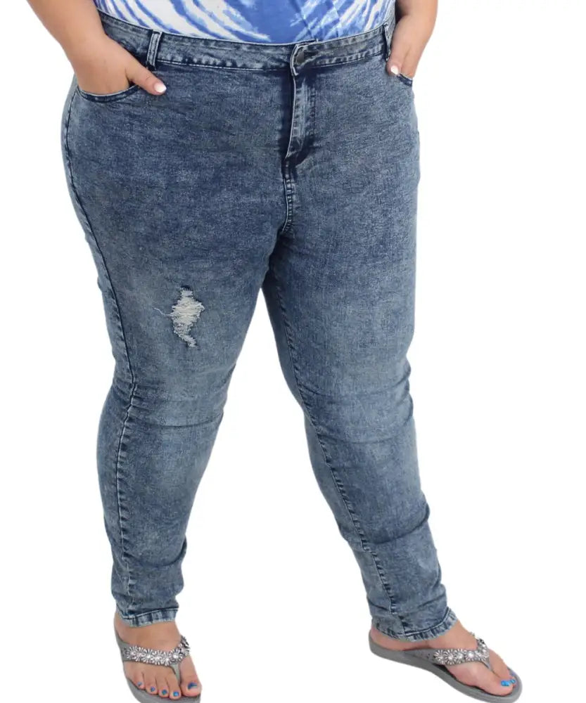 Ladies Eagle Skinny Jeans Cozy Wide-Legged Jeans