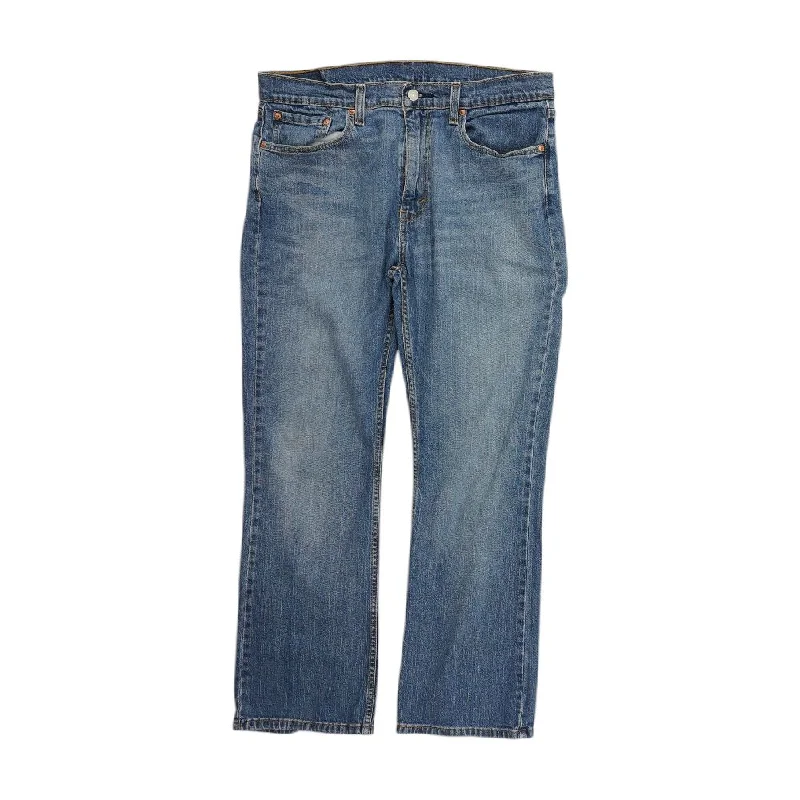 527 Solid Jeans Classic Blue Denim Jeans