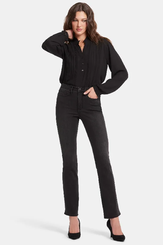 Billie Mini Bootcut Jeans - Crosswinds Cozy Relaxed Fit Denim Jeans