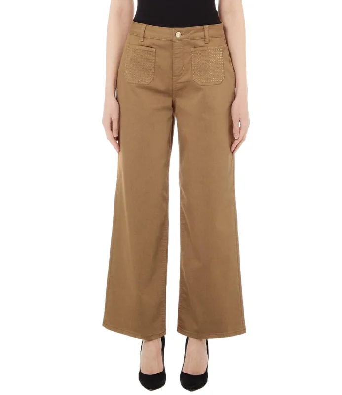 Liu Jo Jeans B. Up Cropped Flare Sahara Donna Trendy Classic Fit Jeans