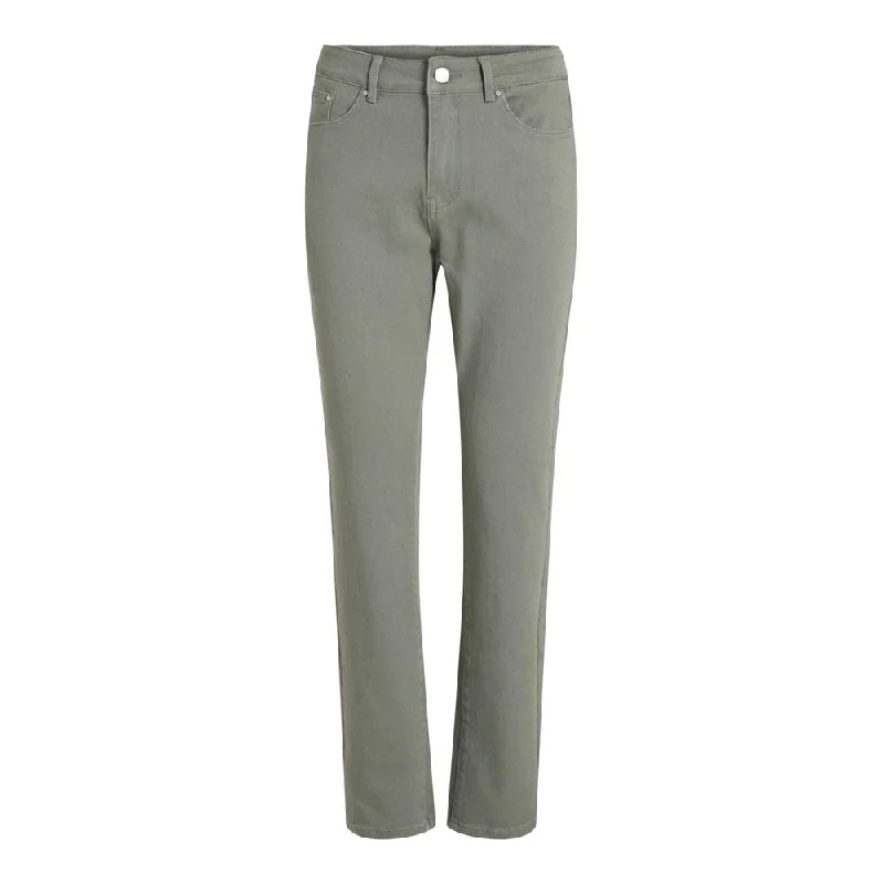 Green Cotton Jeans & Pant Comfortable Stretch Fit Jeans