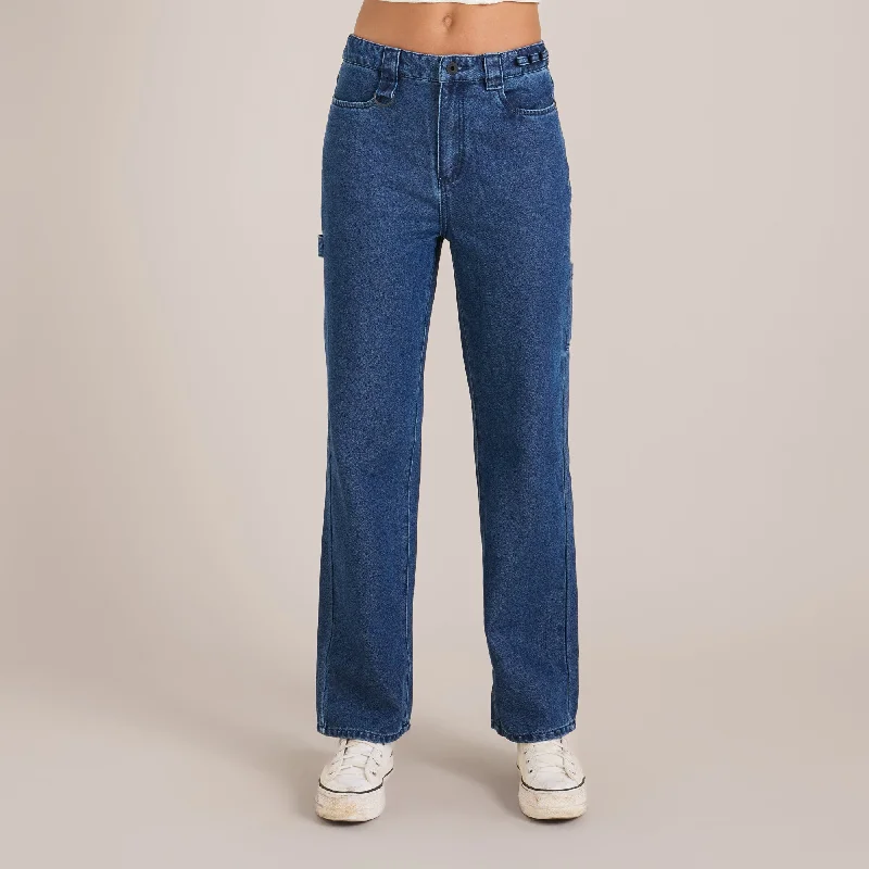 HWY 1 Jeans - Indigo Fashionable Distressed Jeans