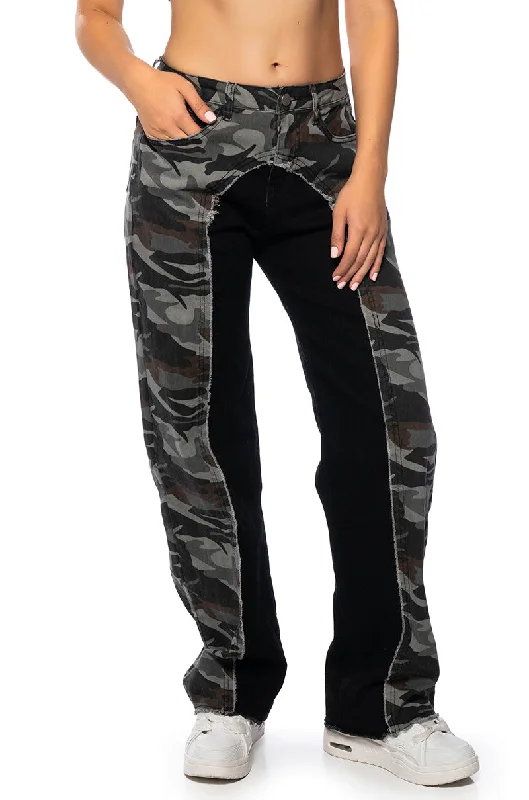 NOT YOURS BOYFRIEND FIT JEANS Comfortable Zip-Fly Denim Jeans