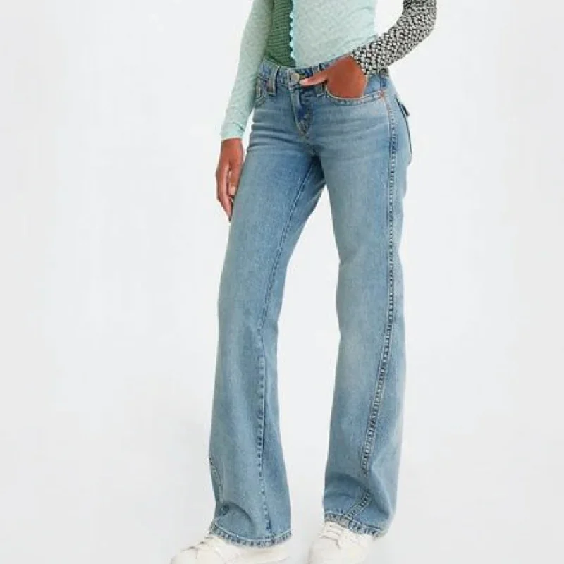 Noughties Bootcut Jeans (Reach for The Stars) Comfortable Ankle Jeans